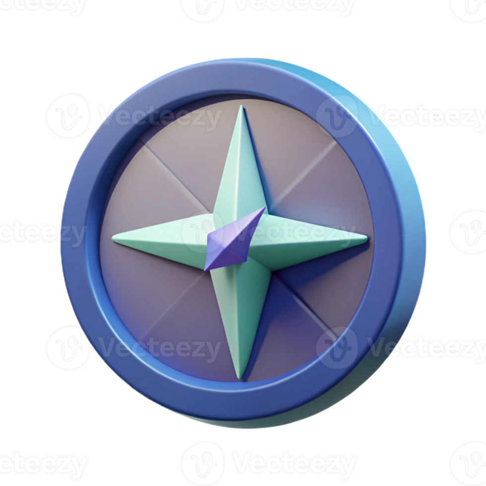 sumptuous sought-after Geometric compass icon. Crisp edges, minimal design, flat color with Scalable Design. png