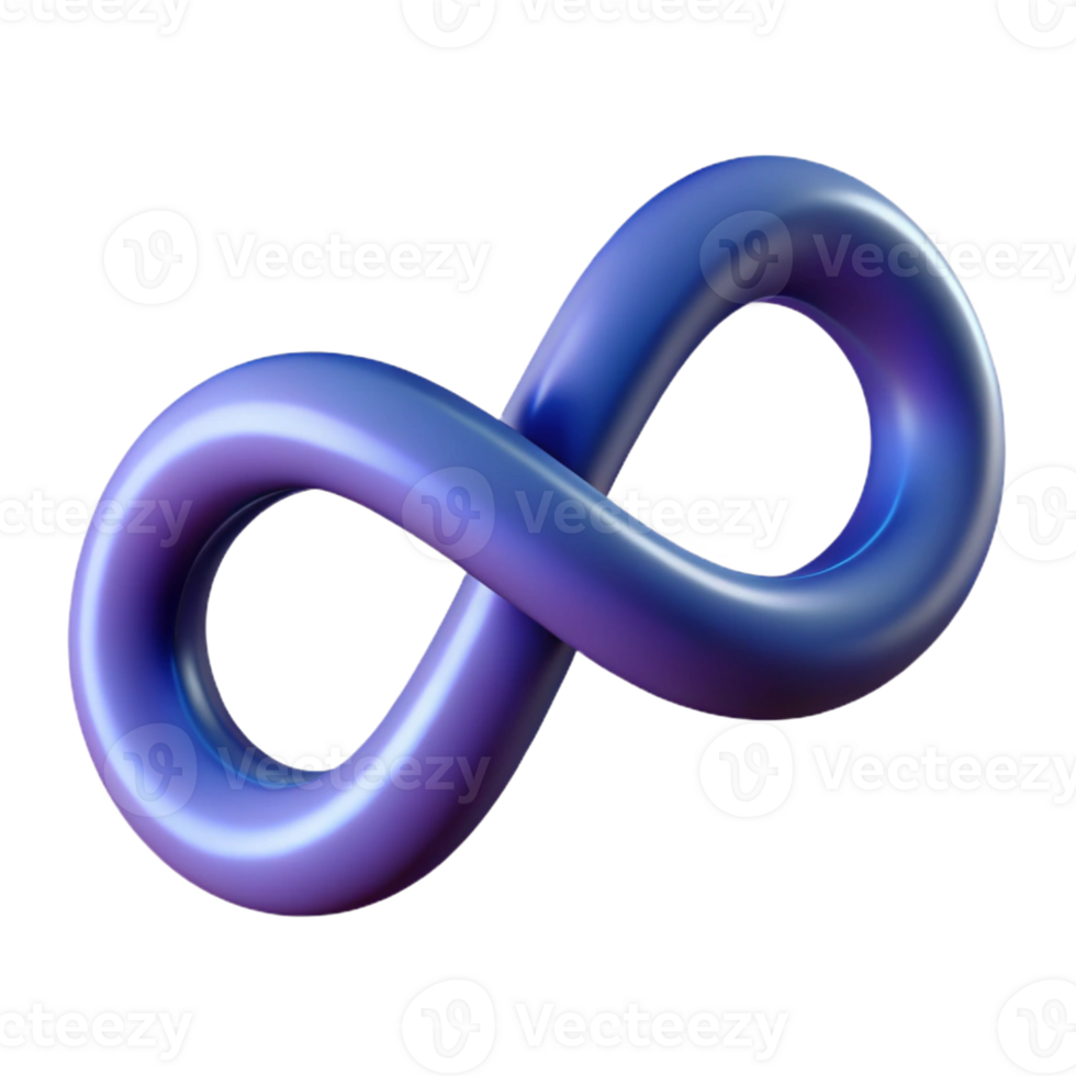 timeless contemporary Abstract symbol of infinity. Continuous loop. Single-weight stroke, scalable, clean lines with Scalable Design. impeccable png