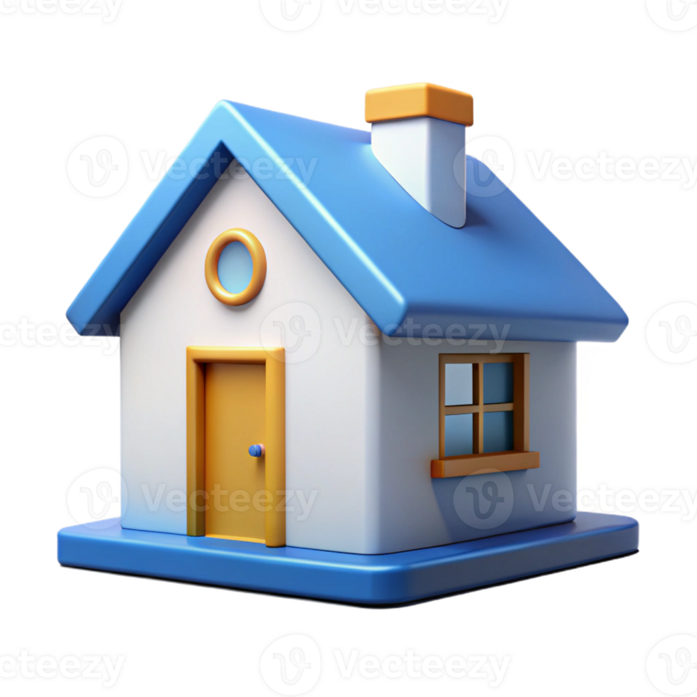 striking elegant Clean lines outlining a simple house. Minimal, flat color with Scalable Design. museum quality png