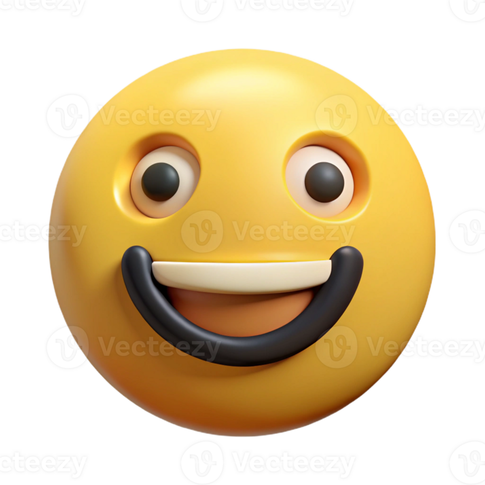 impressive peaceful urban Smiling face character with circular eyes and a curved mouth. Flat yellow, clean lines with Scalable Design. high quality png