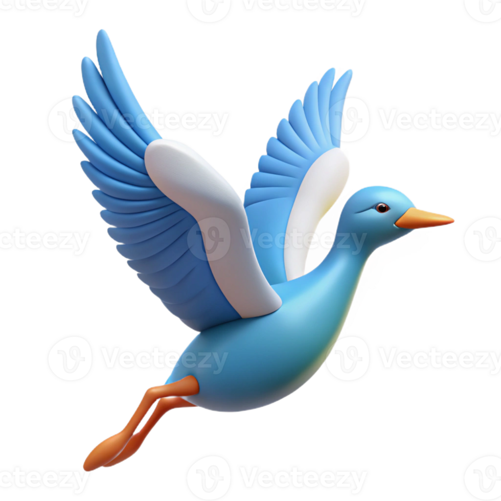 timeless modern Single-weight stroke bird in flight. Crisp edges, flat color, minimal with Scalable Design. crisp png