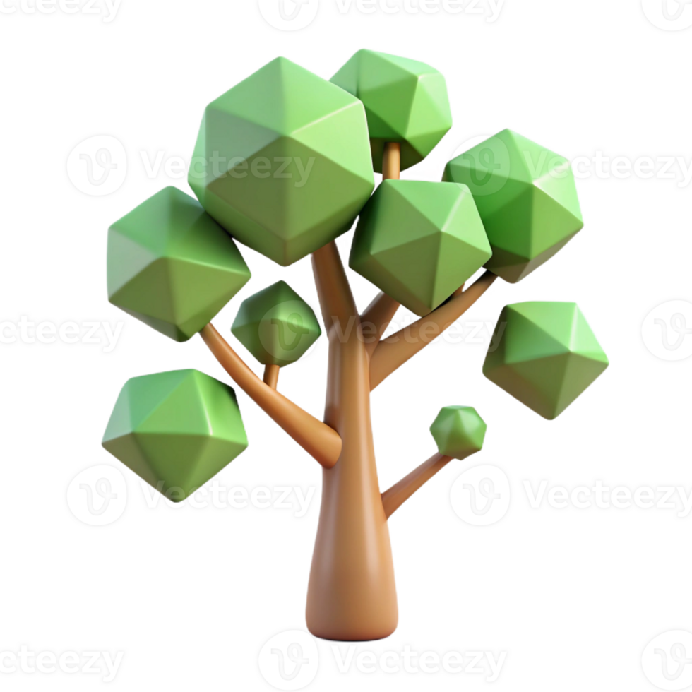 remarkable renaissance Stylized tree with geometric shapes. Minimal, with Scalable Design. artisan png