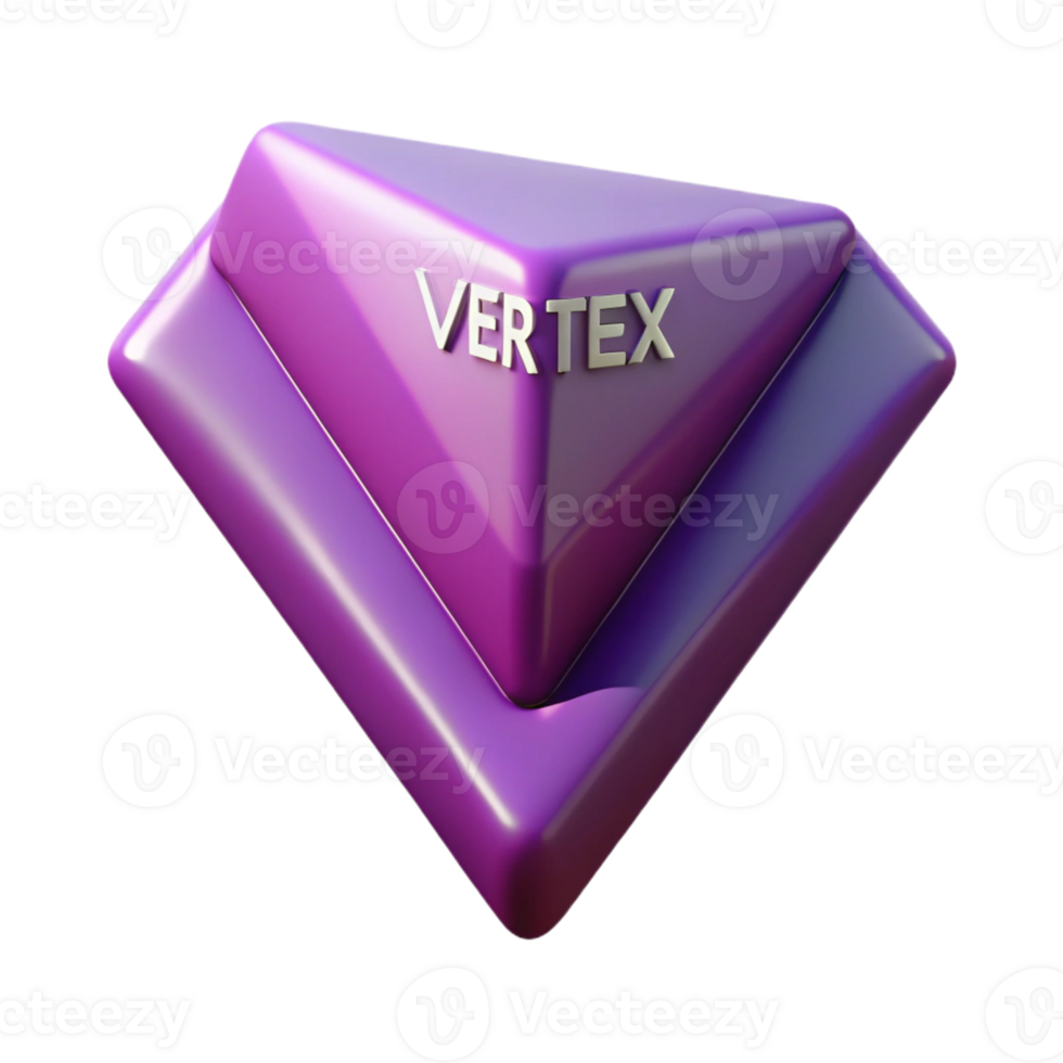 striking exemplary Angular VERTEX with sharp points. Single-weight stroke, with Scalable Design. png