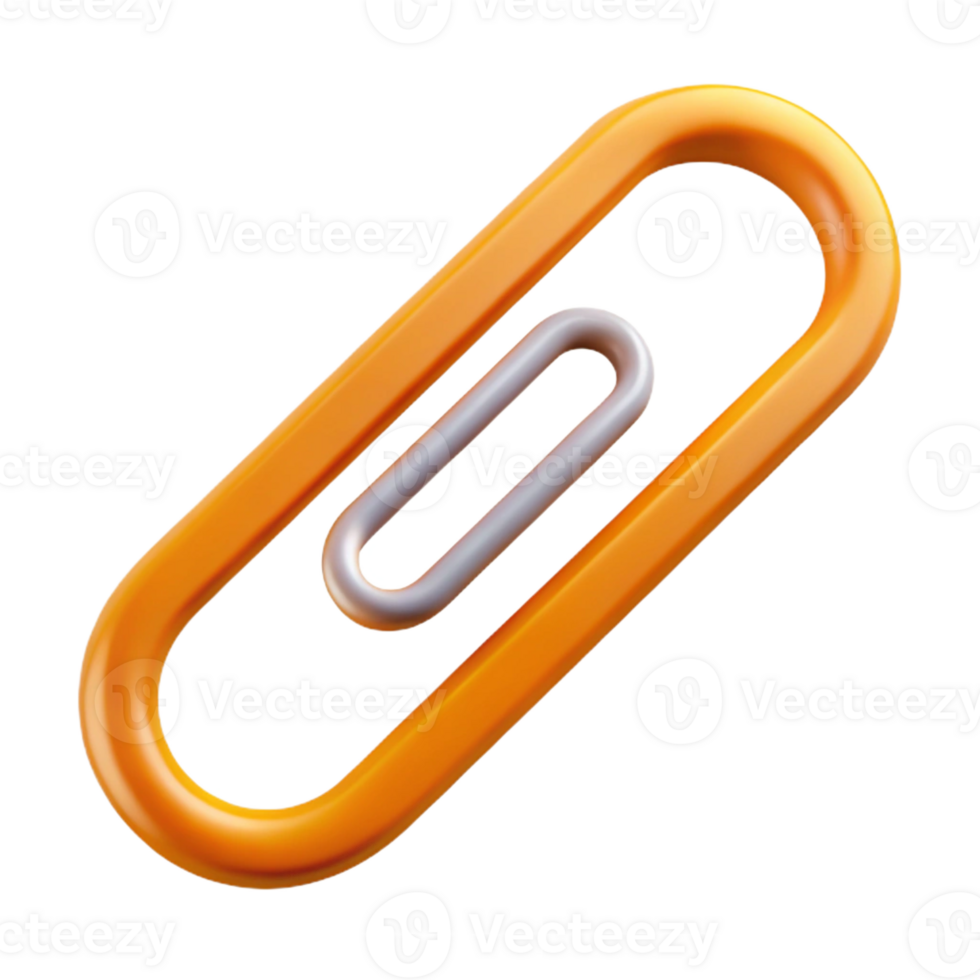 splendid dramatic minimalist Pictogram of a paperclip. Minimal, scalable, clean lines with Scalable Design. elite png