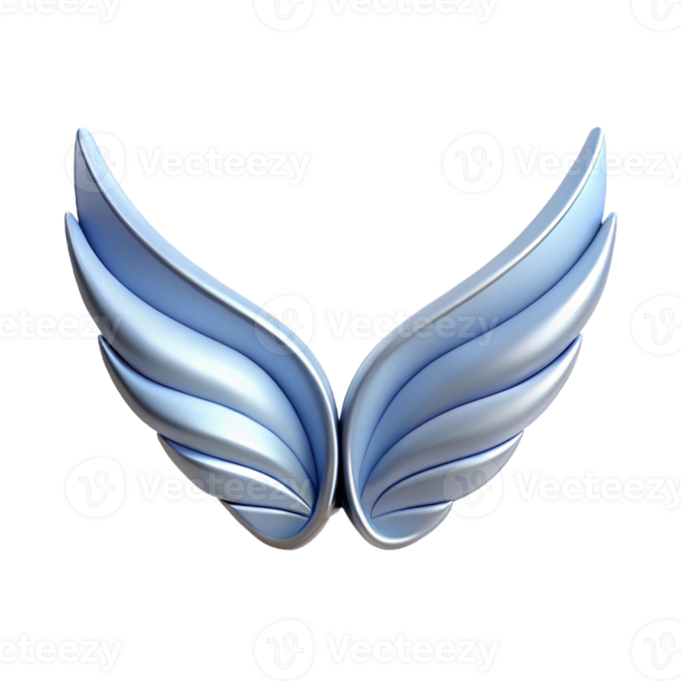sought-after coastal Clean lines depicting stylized wings, symmetrical design with Scalable Design. high resolution png
