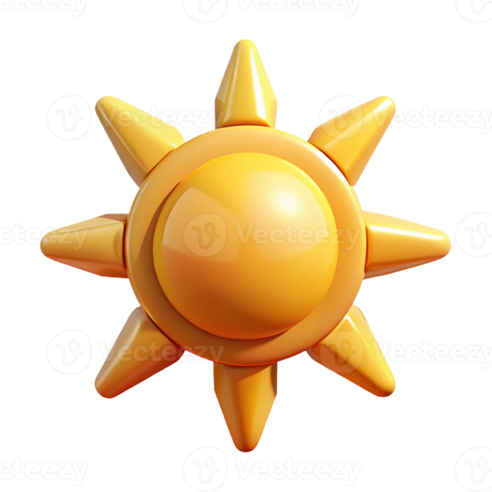 romantic pristine A stylized sun icon. Crisp edges, geometric with Scalable Design. gallery standard png