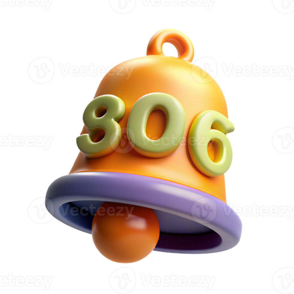 playful sumptuous Bell. Flat color, clean lines, symmetrical with Scalable Design. masterfully captured png