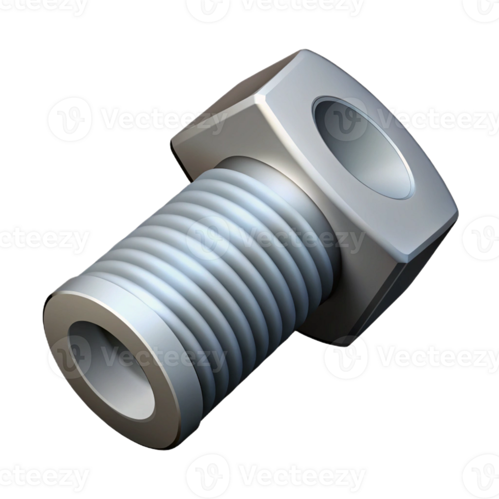 splendid dynamic renaissance Symmetrical technical drawing of a bolt. Crisp edges, with Scalable Design. high quality png