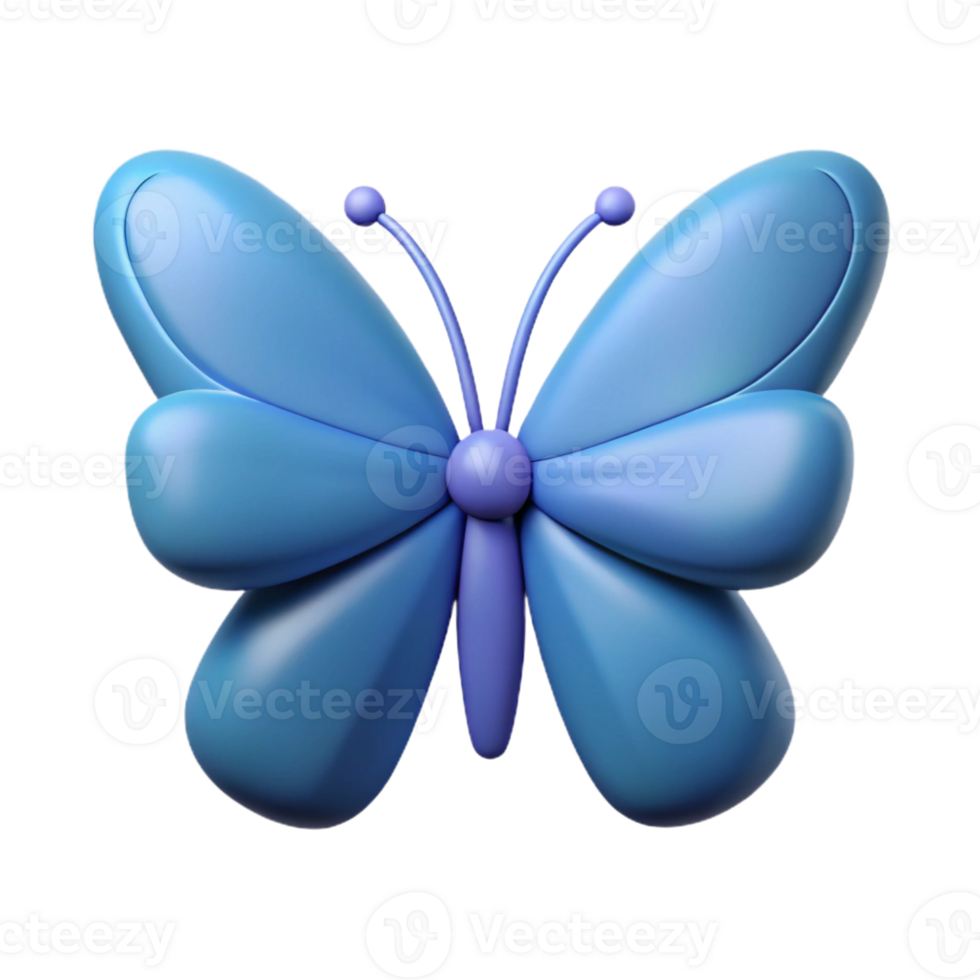 peaceful fascinating Symmetrical butterfly with clean lines. Flat color, crisp edges. Minimal design with Scalable Design. masterfully captured png