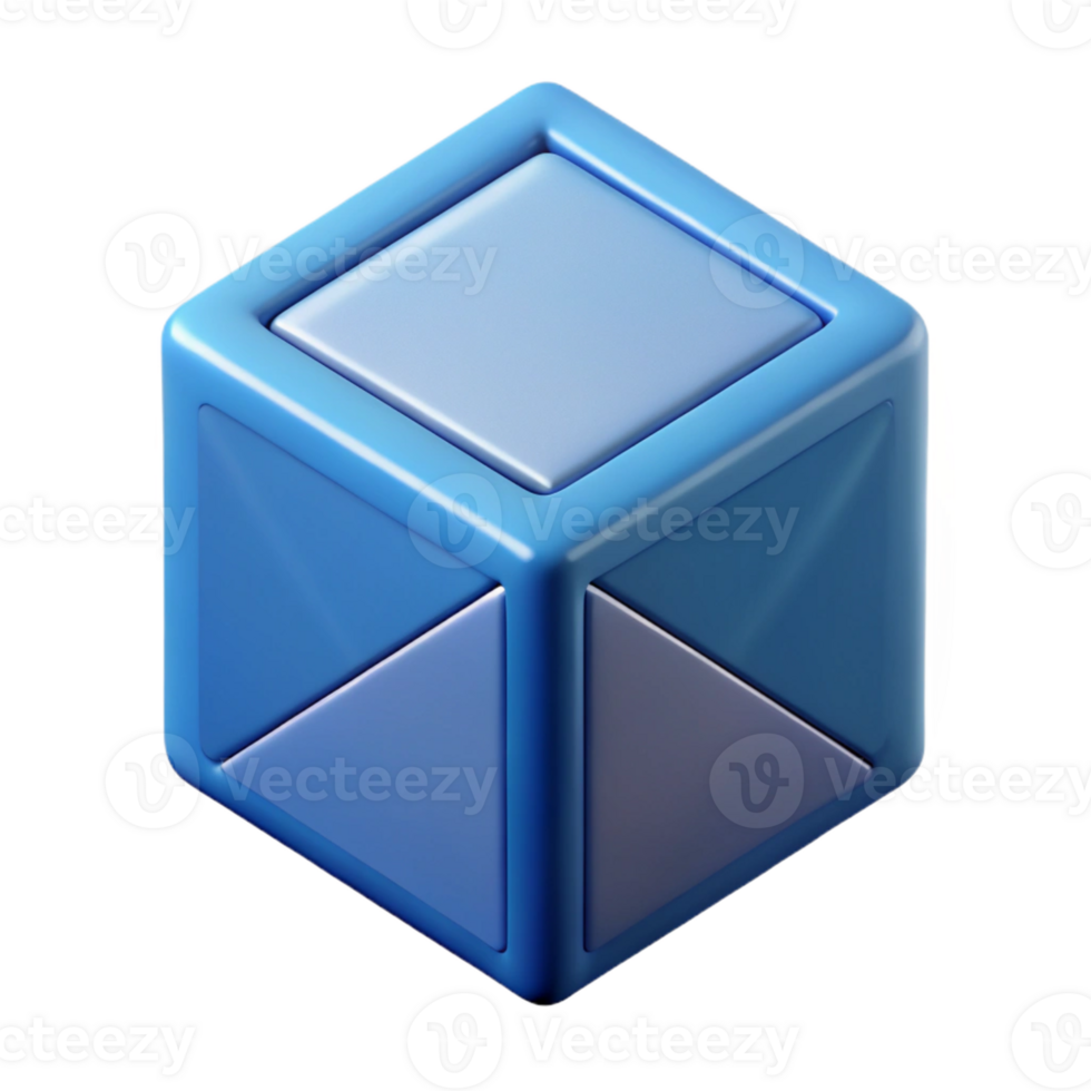 pristine inspired Geometric cube. Structure and order. Clean lines, flat color. Single-weight stroke with Scalable Design. png