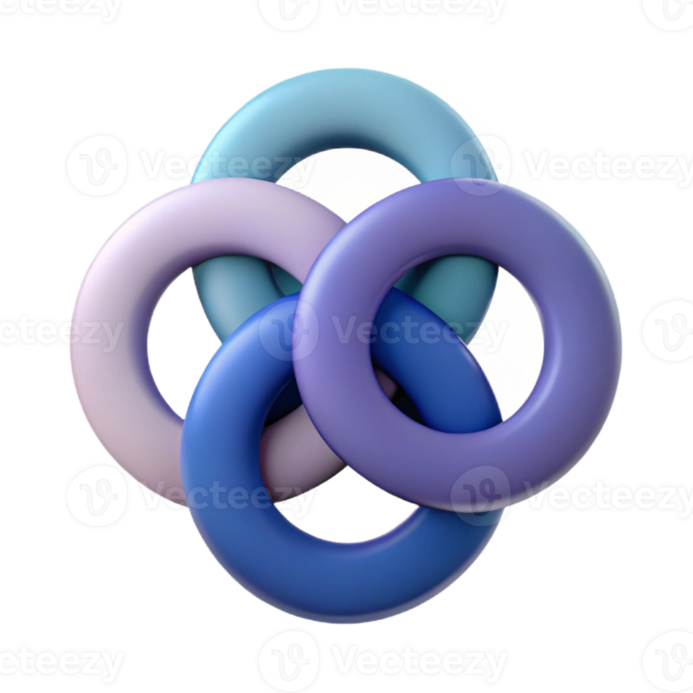 memorable industrial Overlapping circles forming a crisp, geometric pattern. Flat color, minimal design with Scalable Design. detailed png