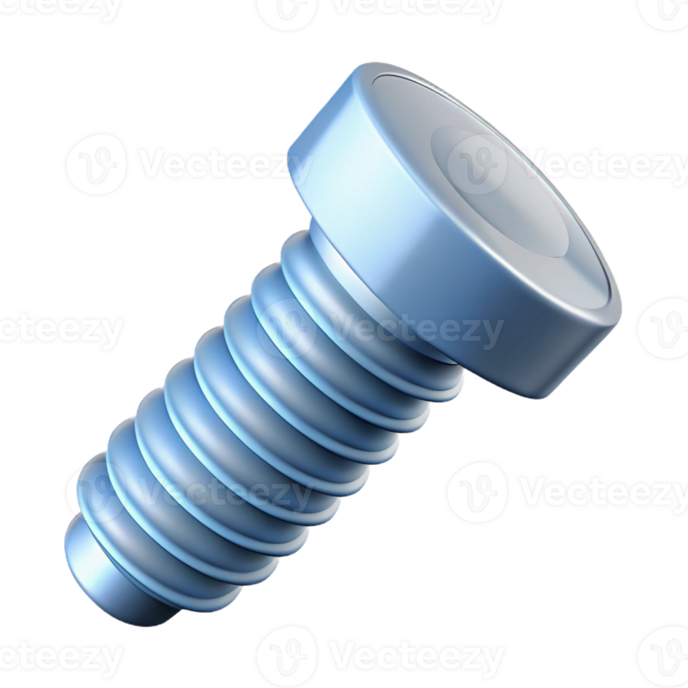 hypnotic geometric Minimal technical drawing of a screw, clean lines, with Scalable Design. handcrafted png