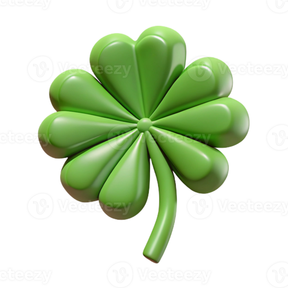 remarkable mid-century Symmetrical monoline four-leaf clover. Clean lines, flat color, minimal with Scalable Design. high quality png