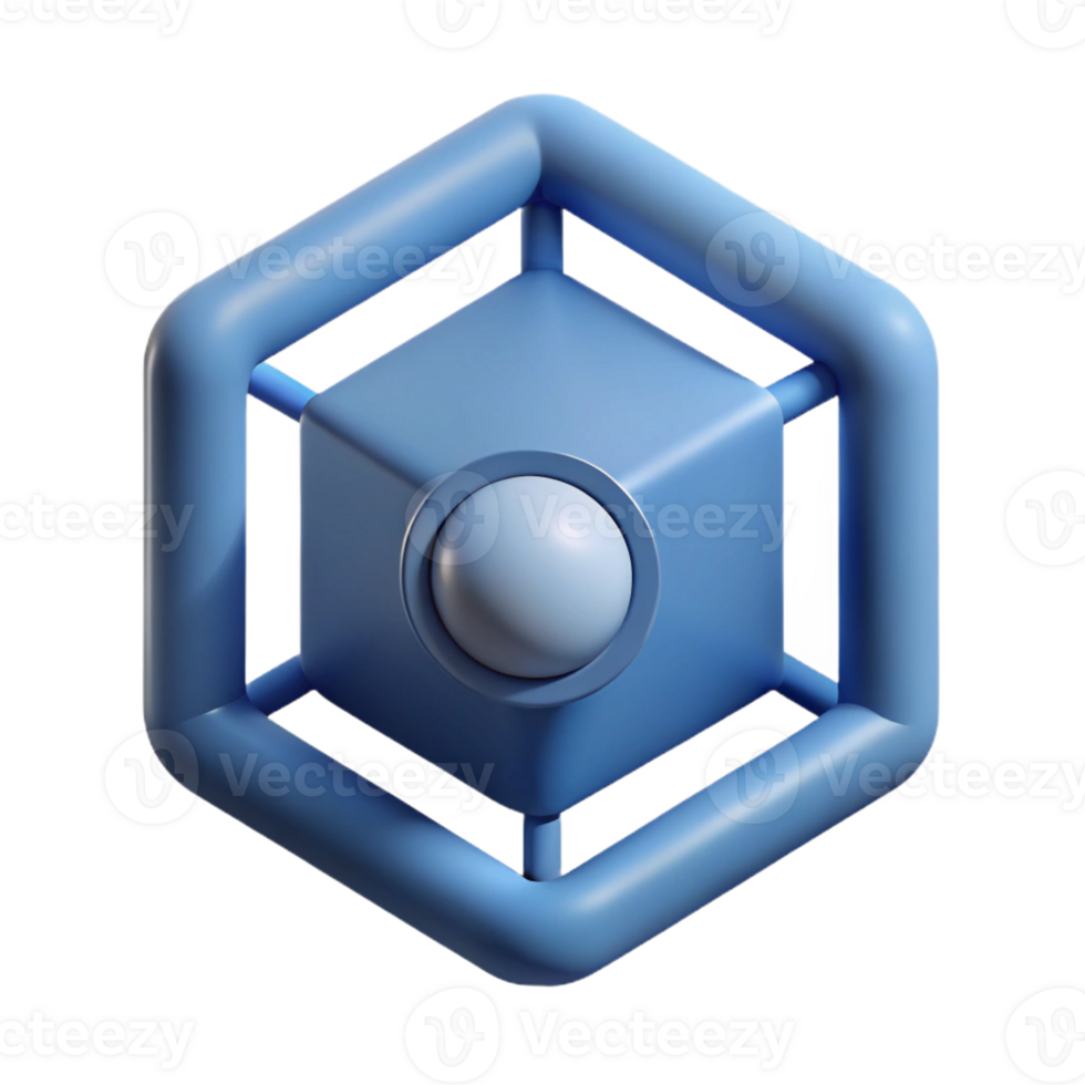 playful elegant Geometric monoline square with circle inside. Scalable, single-weight stroke, flat color with Scalable Design. studio quality png