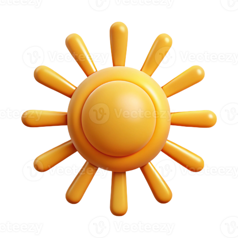 nostalgic vibrant Symmetrical logo featuring a stylized sun. Flat color, clean lines with Scalable Design. flawless png