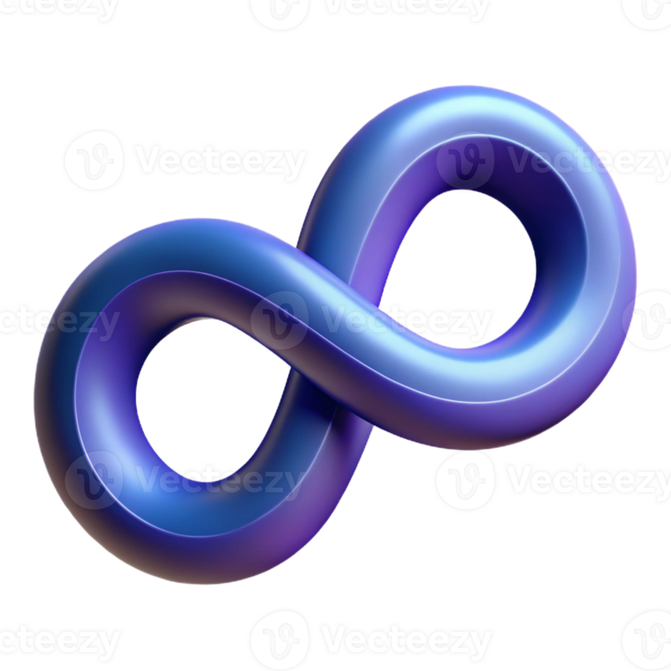 spectacular renaissance Abstract symbol of infinity. Continuous loop. Single-weight stroke, scalable, clean lines with Scalable Design. ultra HD png