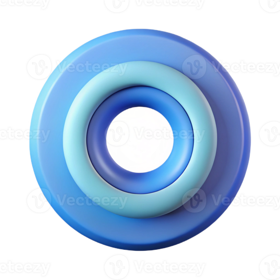 immaculate reflective coastal Symmetrical O constructed from concentric circles. Flat color, clean lines with Scalable Design. elite png