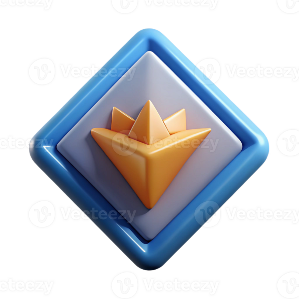 splendid inspired Diamond-shaped badge with a bold, geometric crown. Clean lines, single-weight stroke, with Scalable Design. png