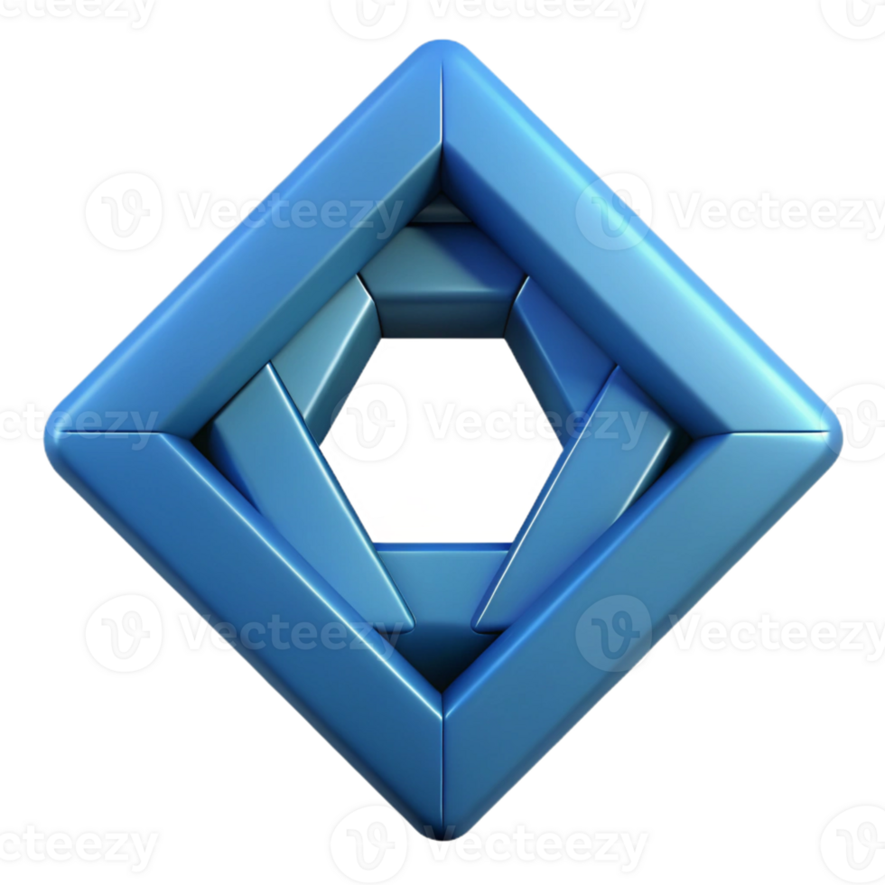 majestic exemplary Interlocking triangles forming a hexagon. Crisp edges. Flat color with Scalable Design. png