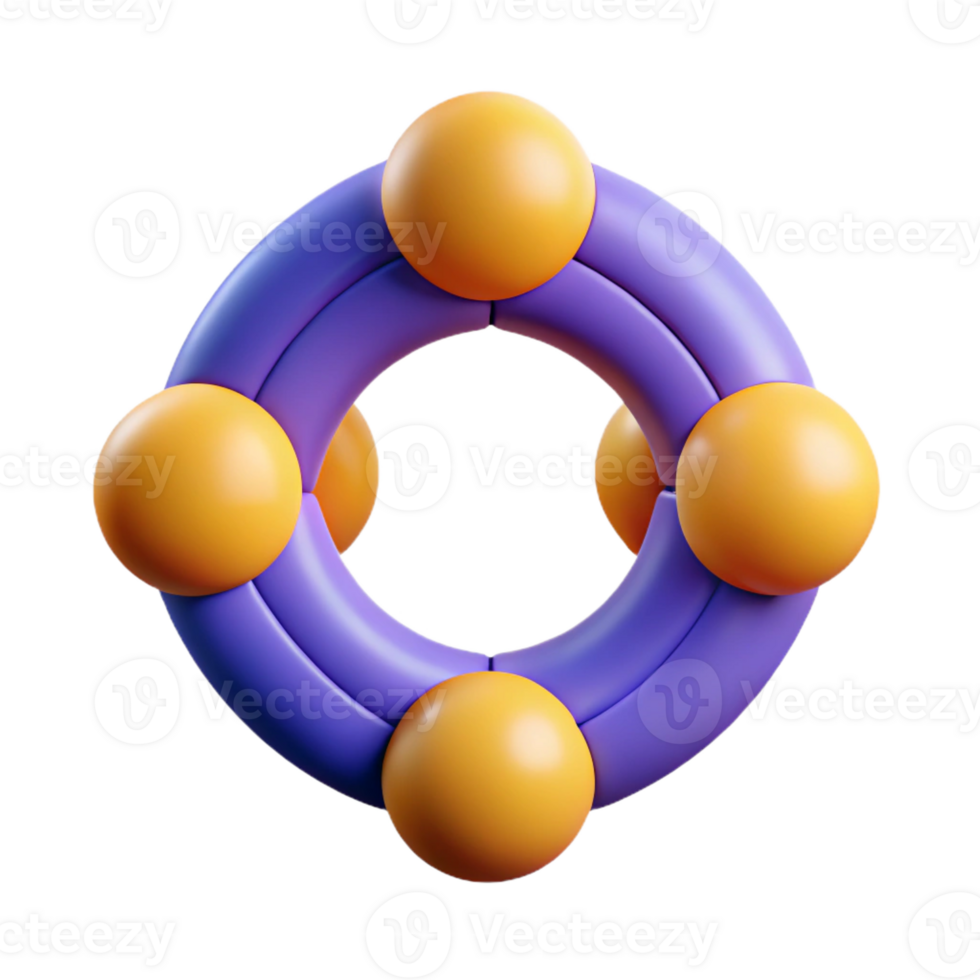 harmonious enchanting Symmetrical S constructed from circles. Flat color, clean lines with Scalable Design. handcrafted png