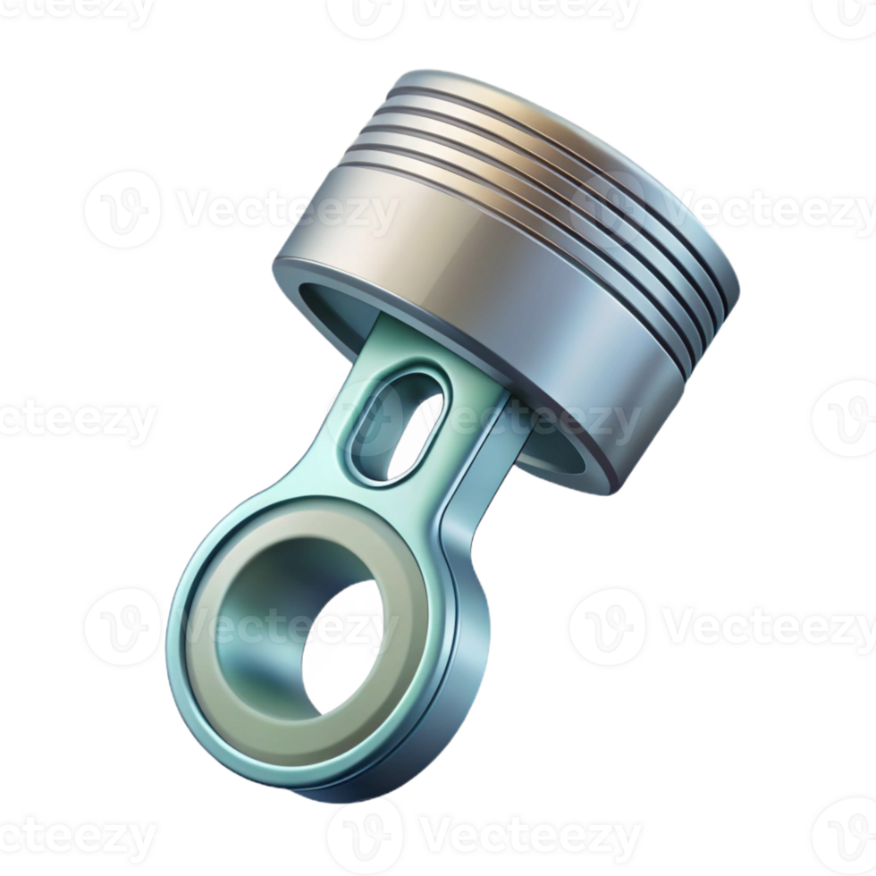playful impressive Clean lines drawing of an engine piston. Flat color, single-weight stroke with Scalable Design. fine detail png
