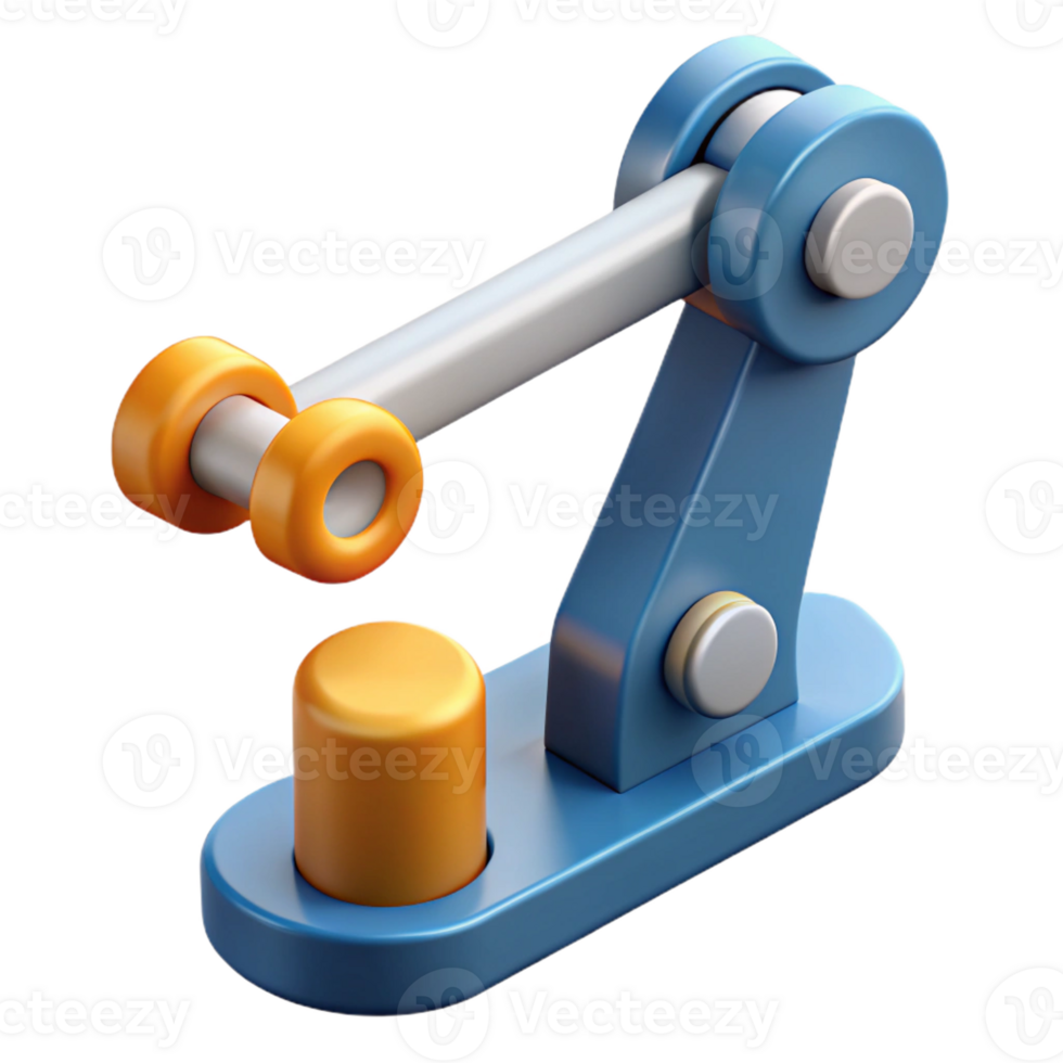 unforgettable surreal Diagram of a simple lever mechanism. Scalable, flat color with Scalable Design. sharp png