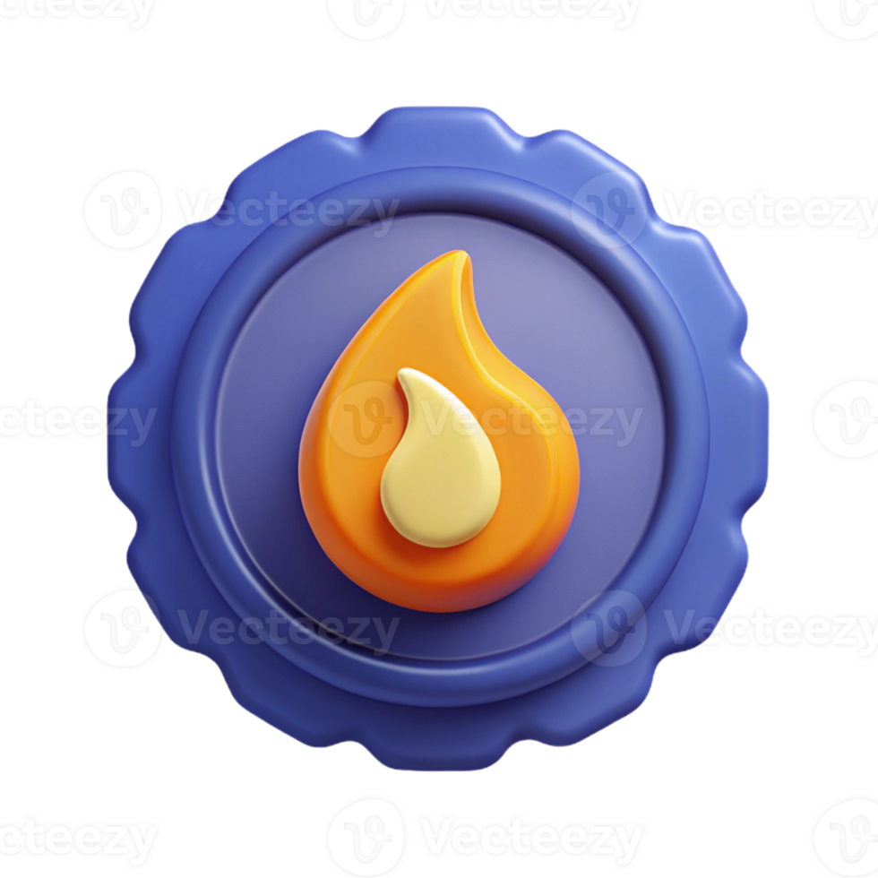 enchanting retro A gear icon with six teeth. Symmetrical, with Scalable Design. genuine png