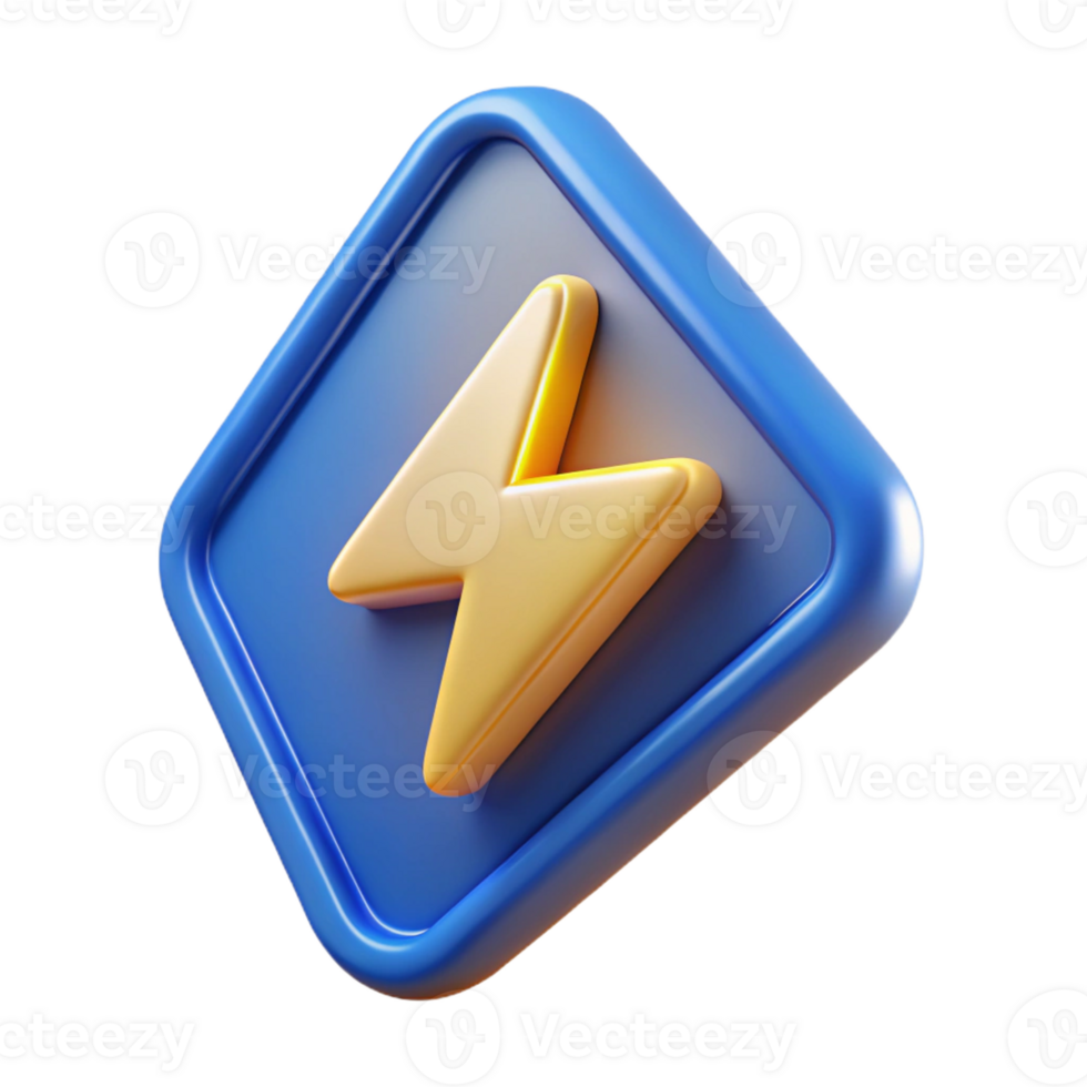 harmonious picturesque Triangular badge with a stylized lightning bolt. Crisp edges, scalable design, single-weight stroke with Scalable Design. top-tier png