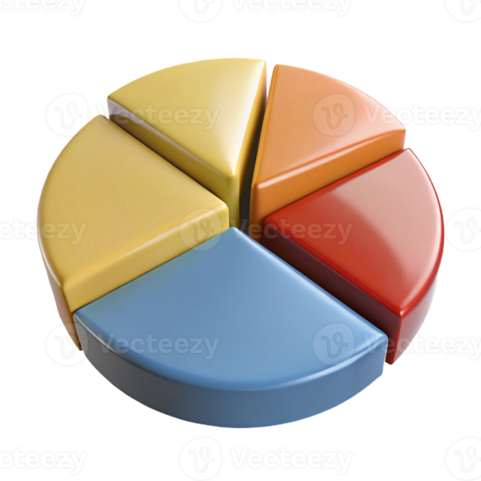splendid urban Circular pie chart divided into segments. Crisp edges, flat color, with Scalable Design. sharp png