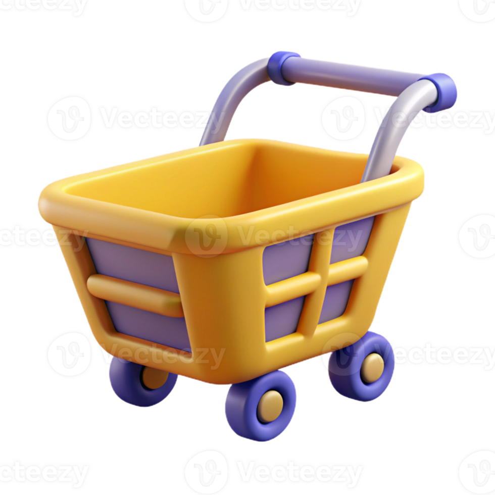 joyful splendid Minimal design of a shopping cart. Flat color, clean lines with Scalable Design. impeccable png