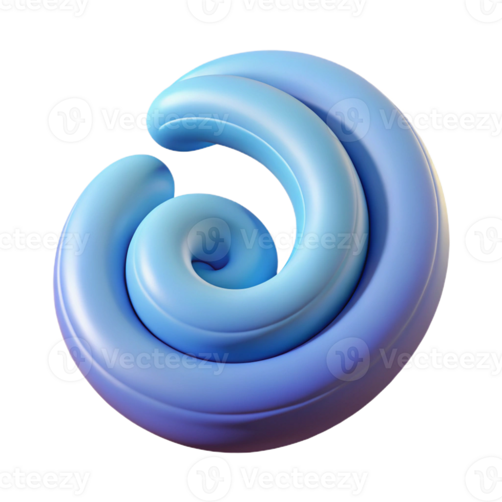 unparalleled urban Abstract spiral character with a single-weight stroke. Crisp edges, scalable, flat color with Scalable Design. professional png