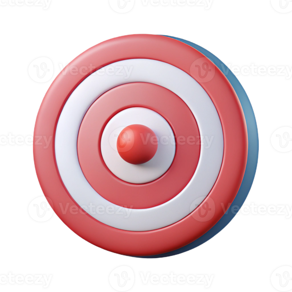 quintessential nordic Target icon with concentric circles. Crisp edges, flat color with Scalable Design. authentic png