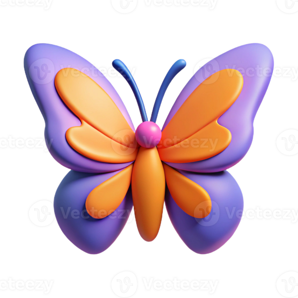 picturesque dynamic futuristic Stylized, symmetrical butterfly with crisp edges. Flat color, with Scalable Design. precision png