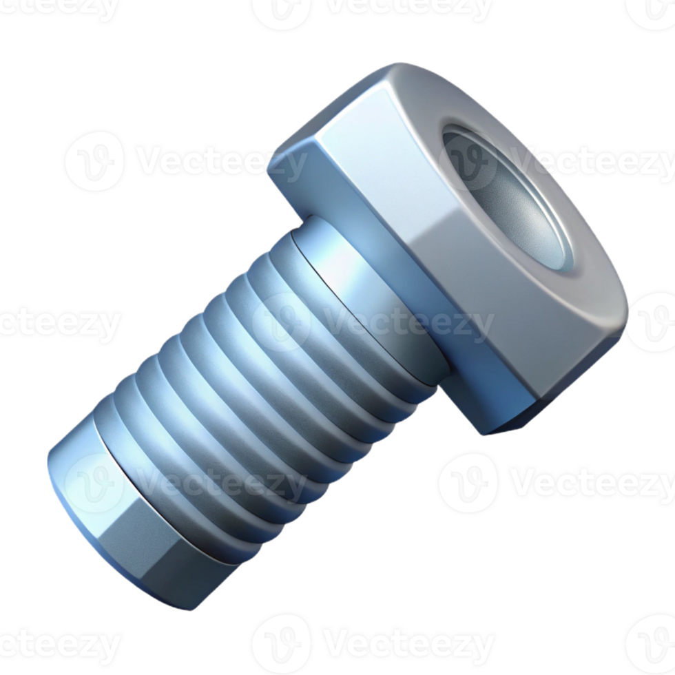 inspired vintage Symmetrical technical drawing of a bolt. Crisp edges, with Scalable Design. precision png