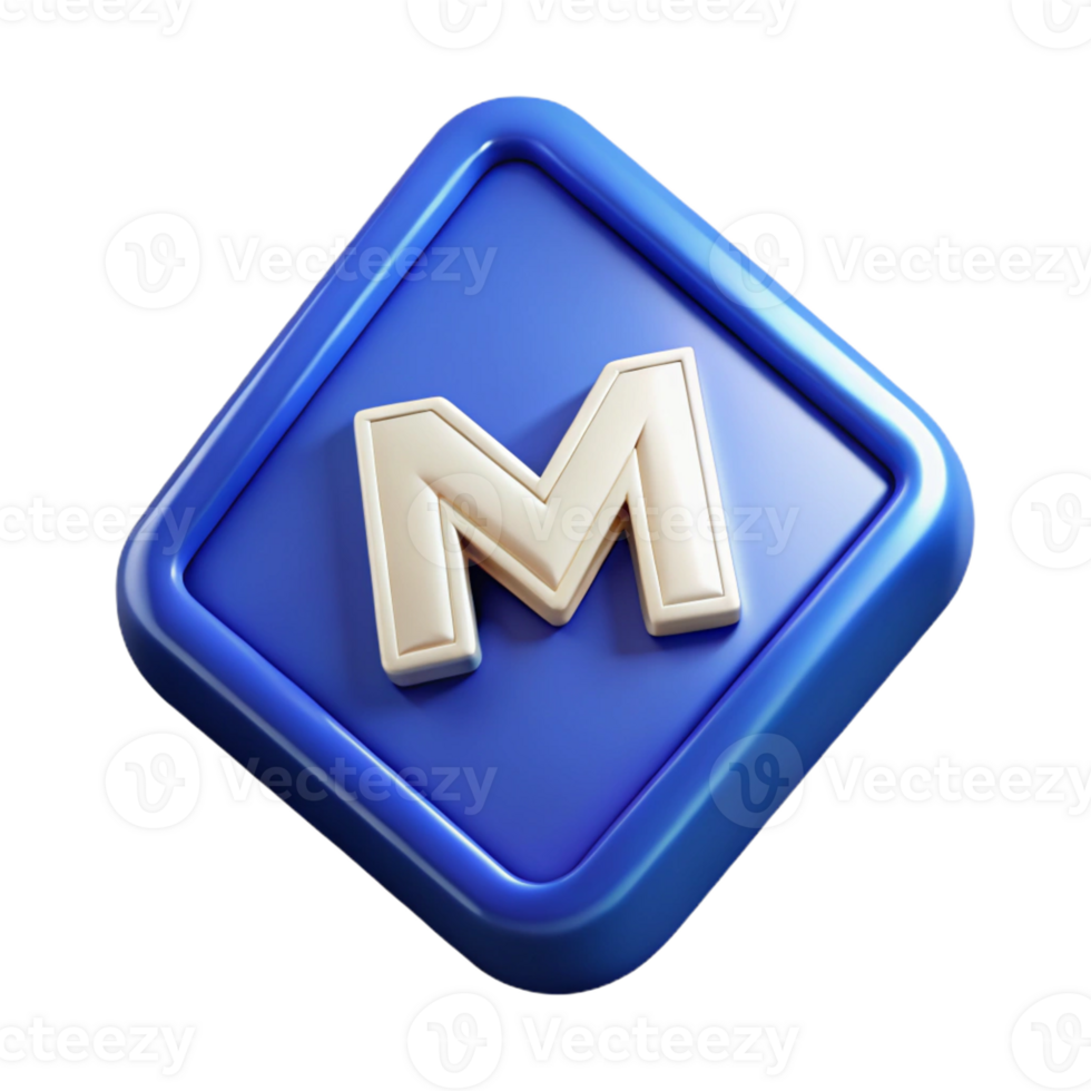 impressive harmonious victorian Triangular badge with a stylized letter M . Crisp edges, scalable, single-weight stroke with Scalable Design. premium png
