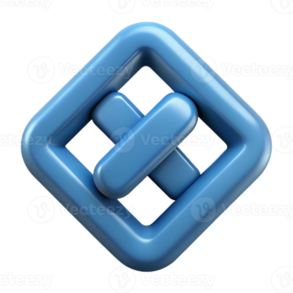 elegant abstract Interlocked, square S shape. Single-weight stroke, symmetrical with Scalable Design. exclusive png
