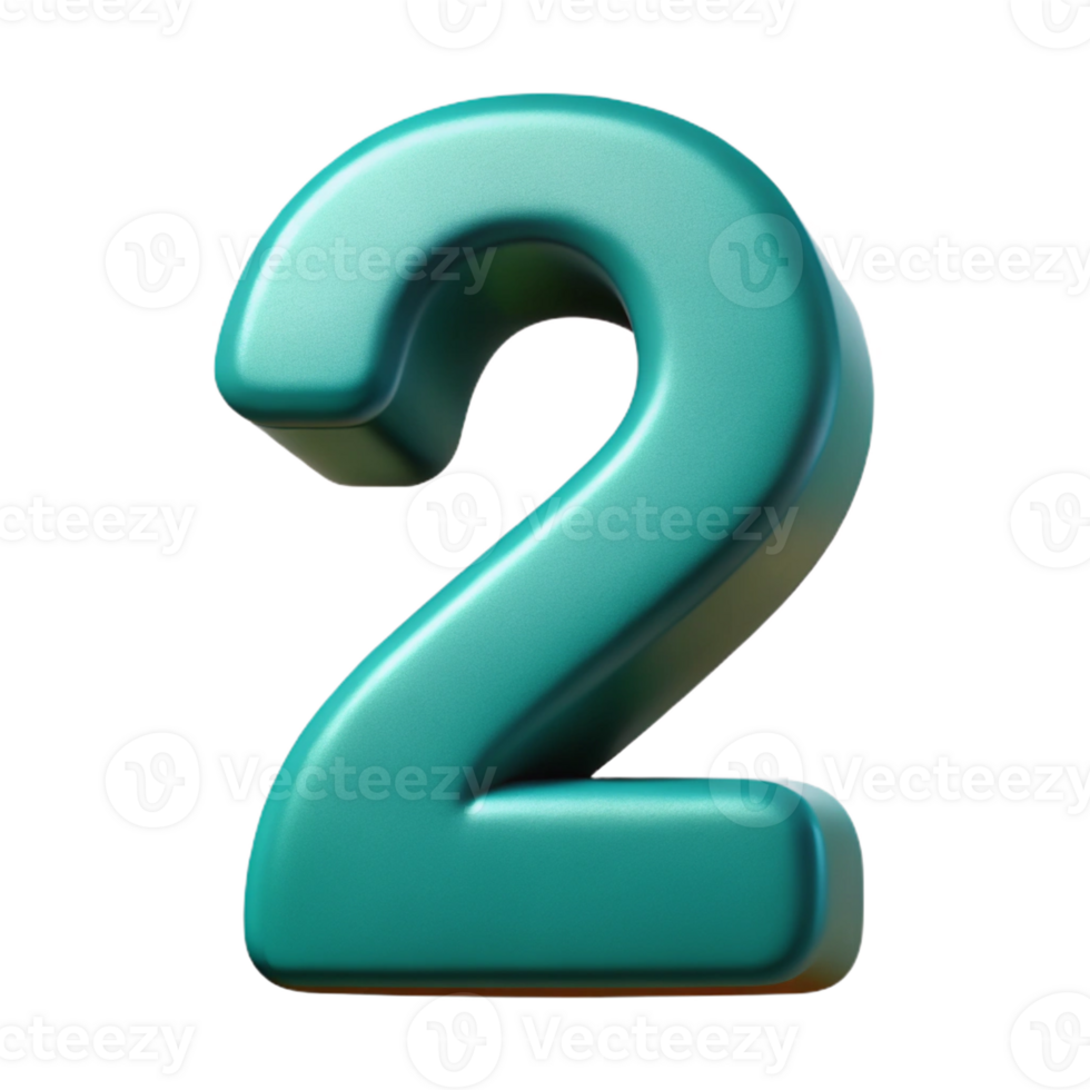 notable creative Crisp edges, flat color numeral in teal. Symmetrical, with Scalable Design. museum quality png