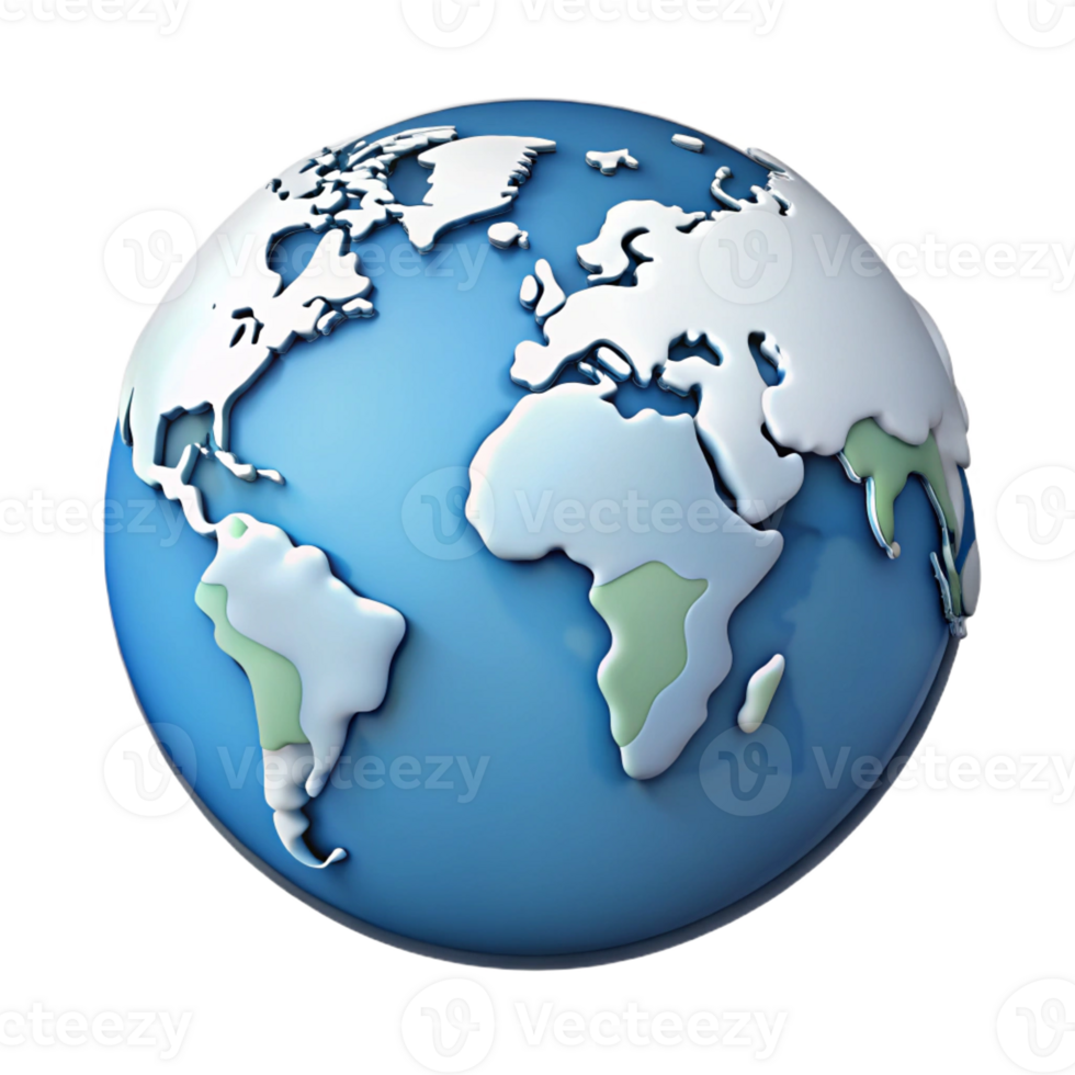 sumptuous bohemian World map outline with highlighted continent. Clean lines, with Scalable Design. precision png
