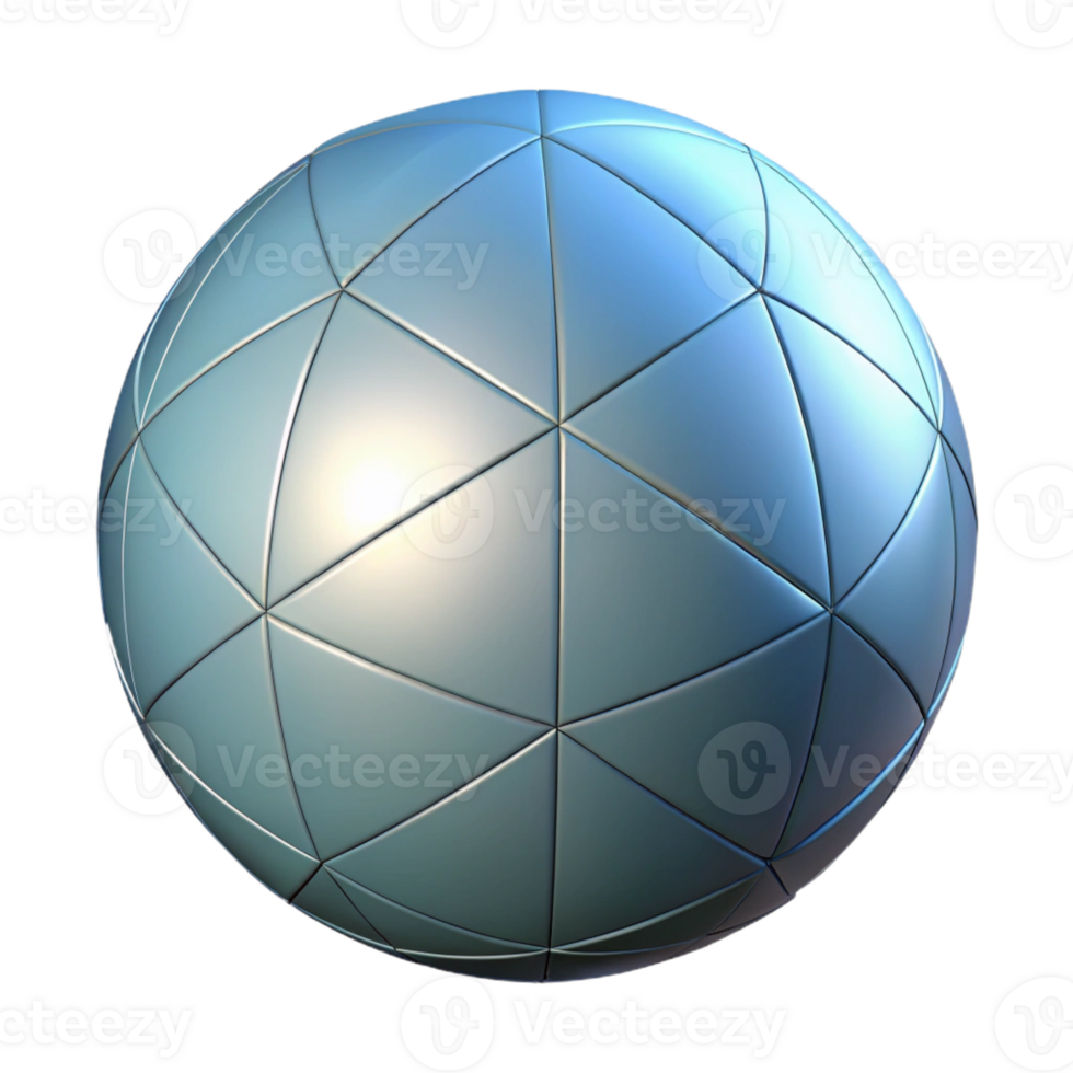 remarkable nordic Geometric technical drawing of a sphere. Single-weight stroke, symmetrical with Scalable Design. top-tier png