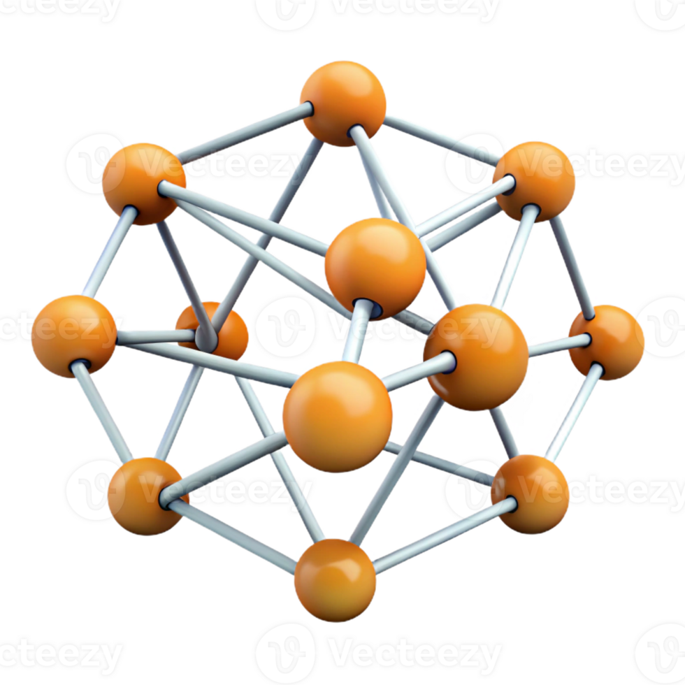 mesmerizing tropical Abstract network of interconnected nodes. Geometric, clean lines with Scalable Design. refined png