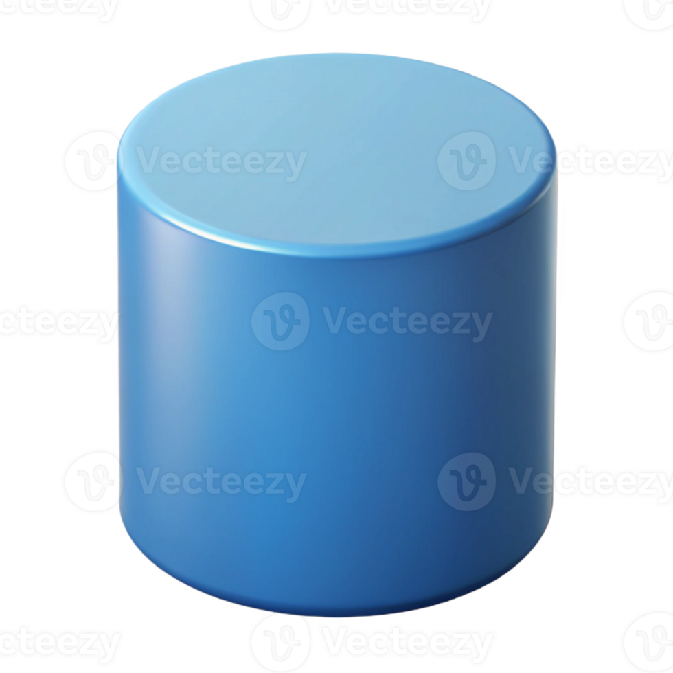 splendid vintage Flat cylinder, crisp edges, scalable, flat color with Scalable Design. detailed png