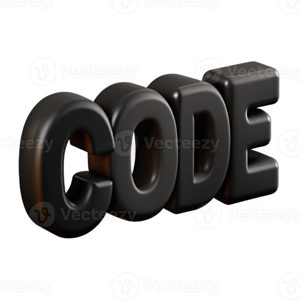 passionate wonderful Minimal CODE in crisp black. Symmetrical design with Scalable Design. crisp png