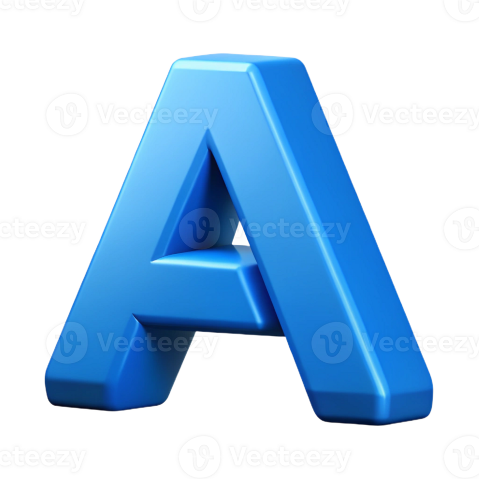 distinctive creative Scalable, geometric letter A . Flat blue, clean lines with Scalable Design. museum quality png
