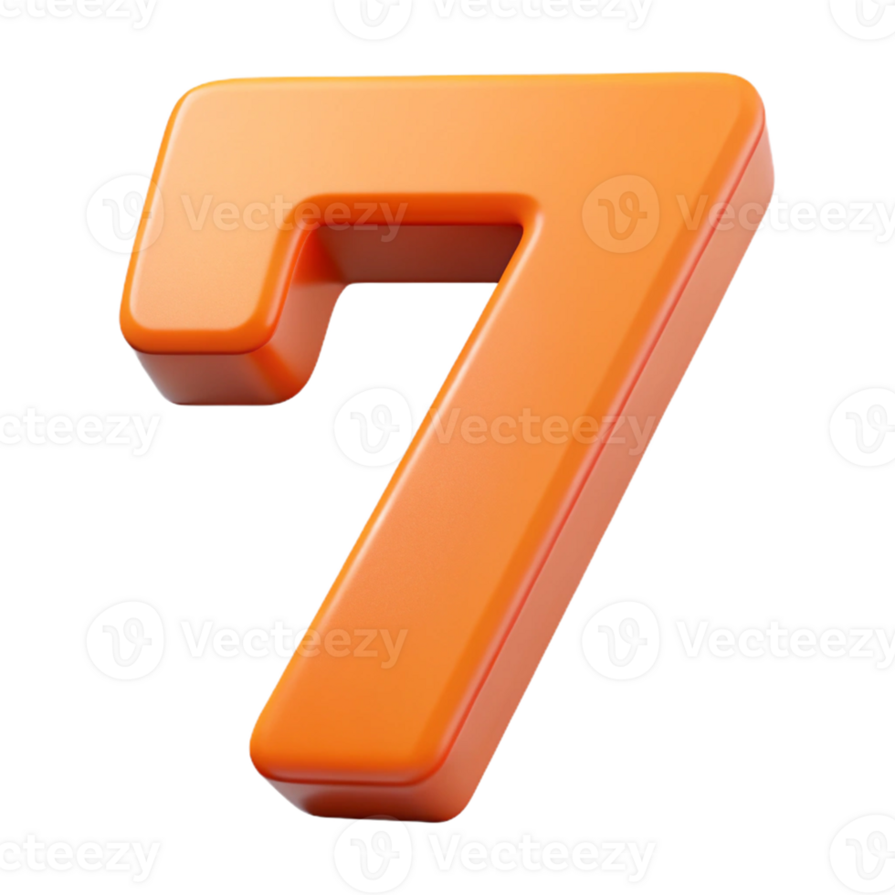 immaculate ethereal urban Scalable, flat color numeral . Crisp edges, clean lines with Scalable Design. fine detail png