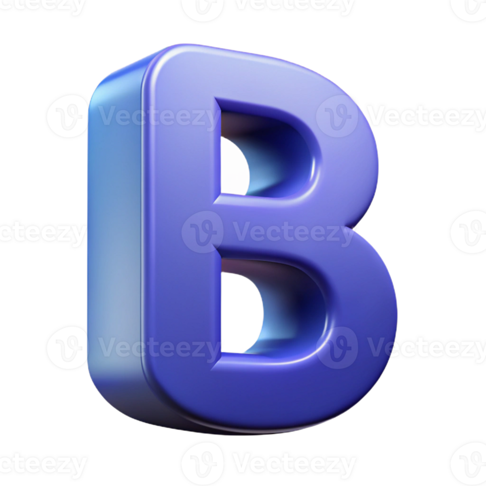 stunning bold elegant A stylized letter B , minimal design with Scalable Design. premium png