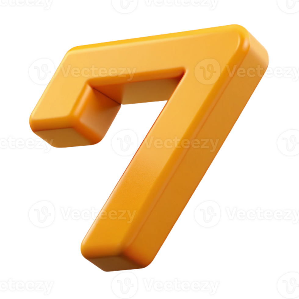 captivating rustic Scalable, geometric number in orange. Minimal, single-weight stroke with Scalable Design. refined png