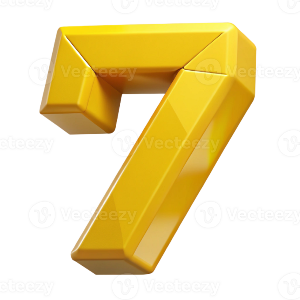 mesmerizing victorian Crisp edges defining a geometric number in flat yellow with Scalable Design. impeccable png