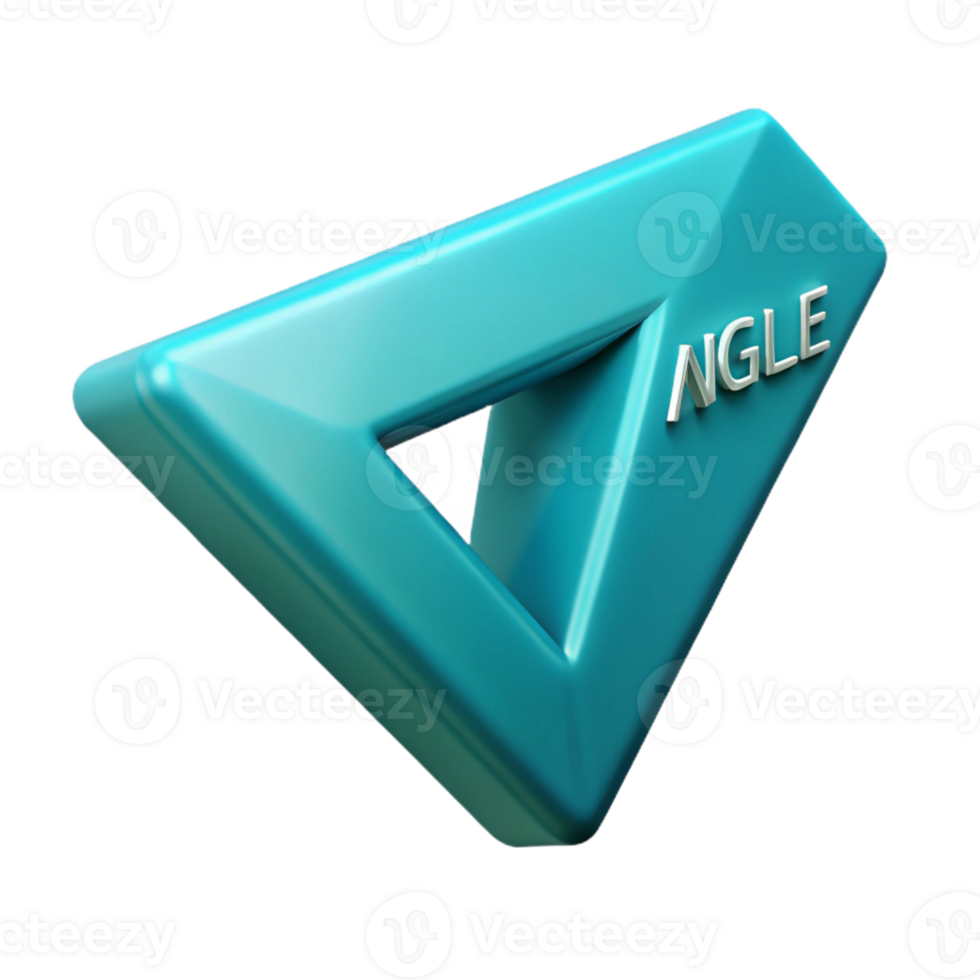 impressive dynamic surreal Minimal, scalable ANGLE in cyan. Single-weight stroke, geometric with Scalable Design. gallery standard png