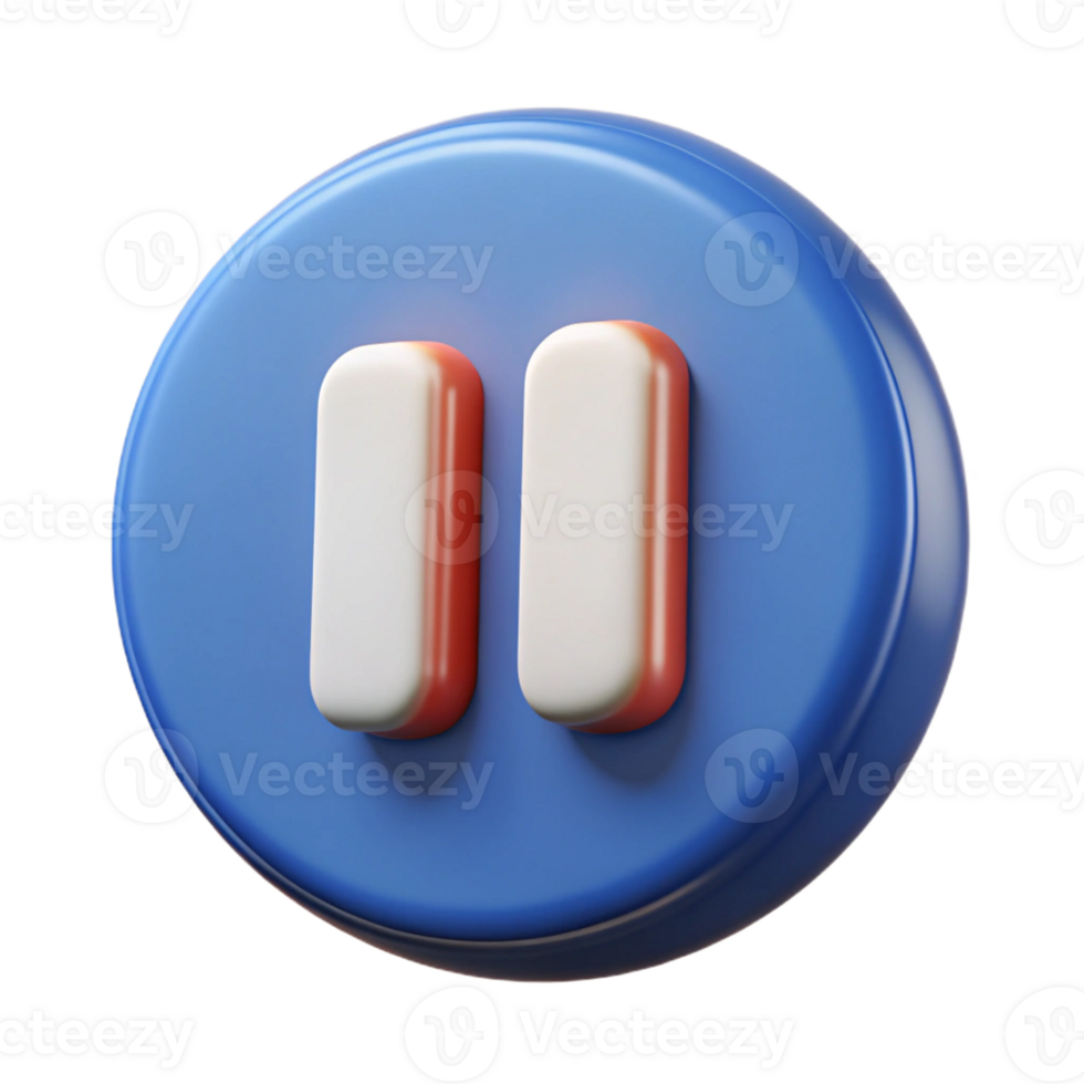 stunning notable Pause button symbol. Crisp edges, scalable, single-weight stroke with Scalable Design. png