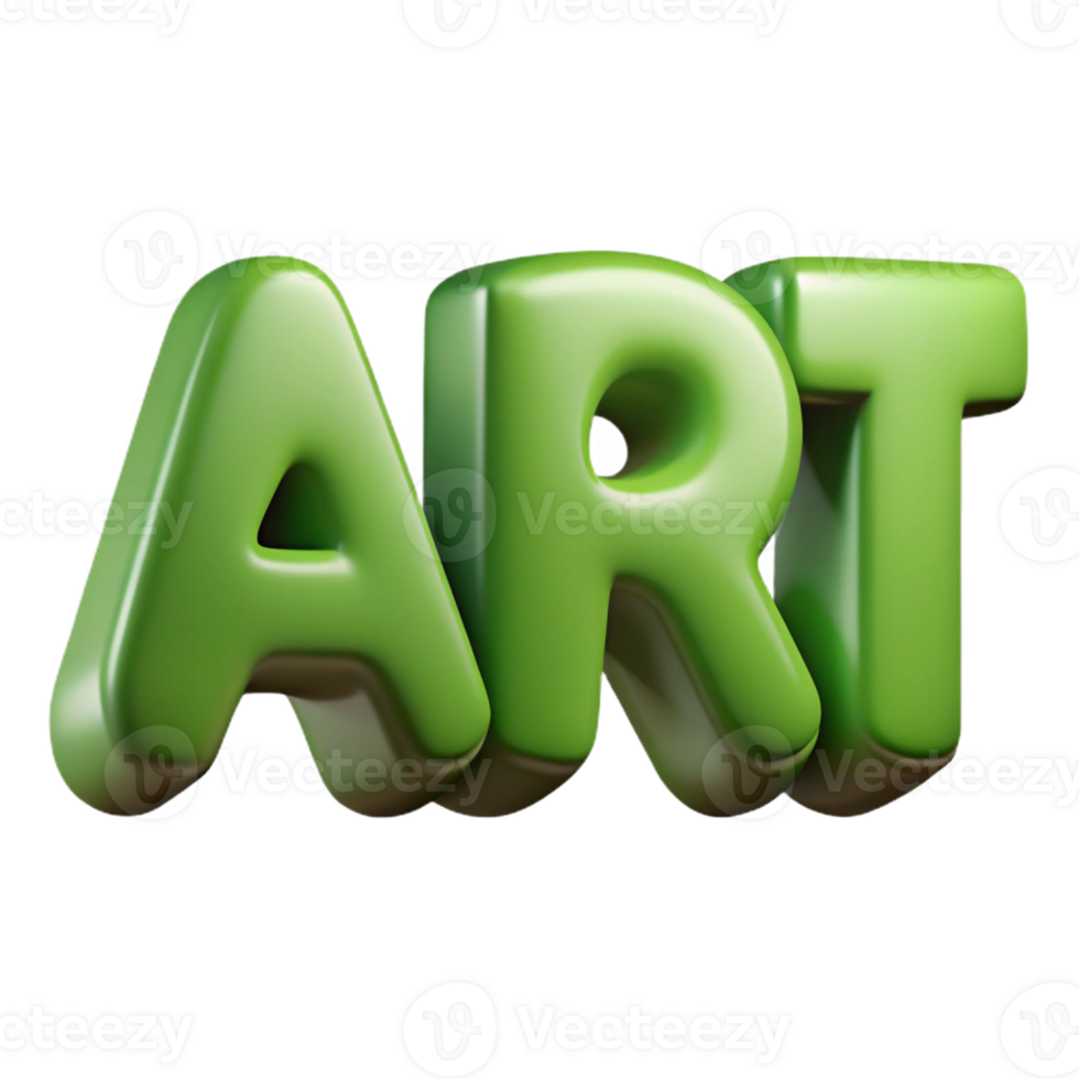 dynamic alluring ART in a flat olive green font. Clean lines with Scalable Design. genuine png